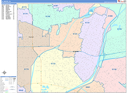 Color Cast Map Example